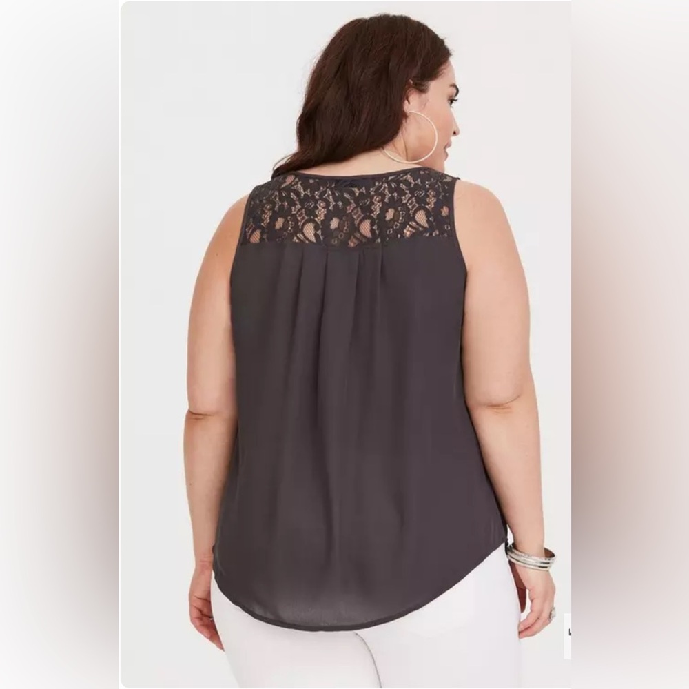 Torrid Georgette Tank - Picture 2 of 8
